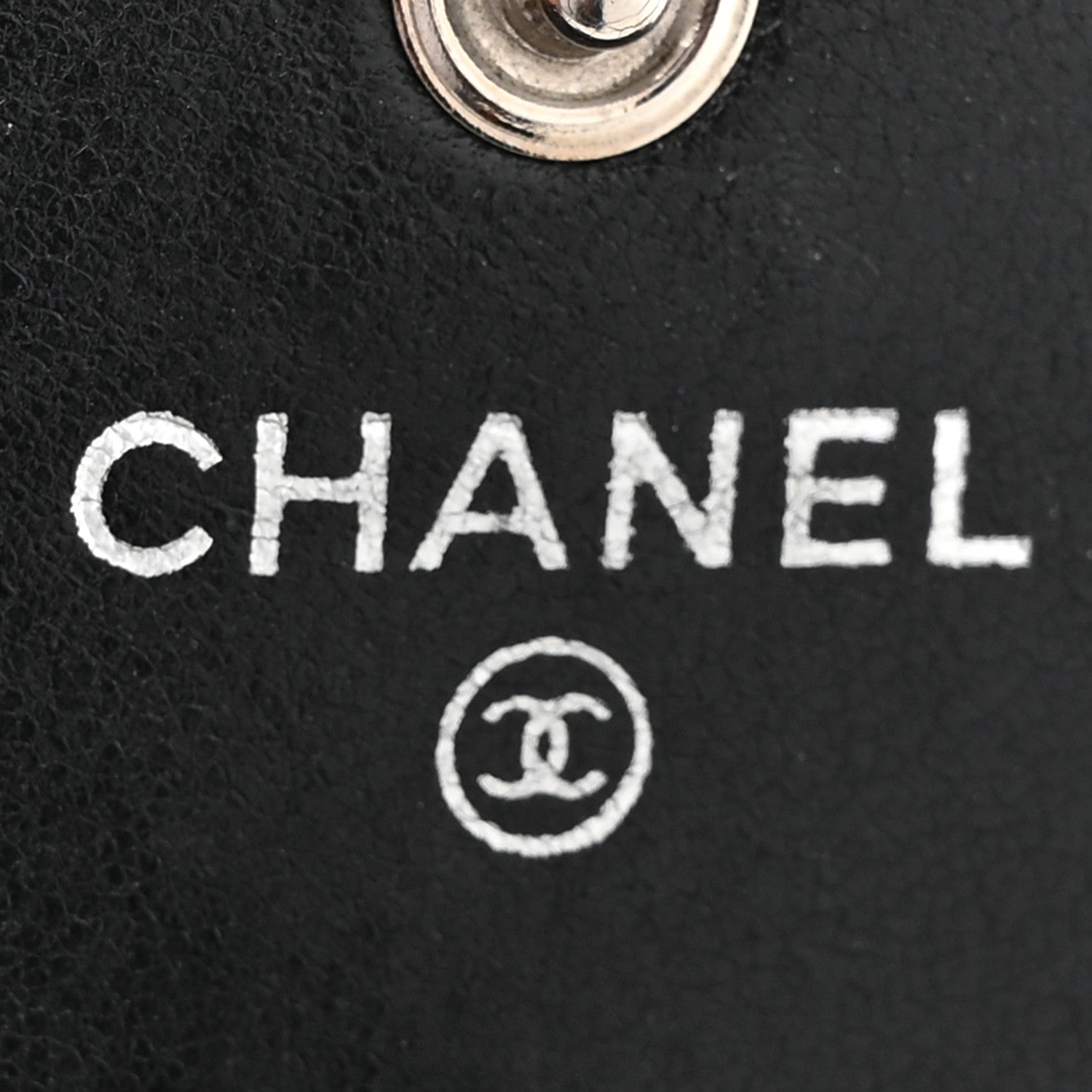 Chanel Lambskin Quilted Large Gusset Flap Wallet Black 6 of 19