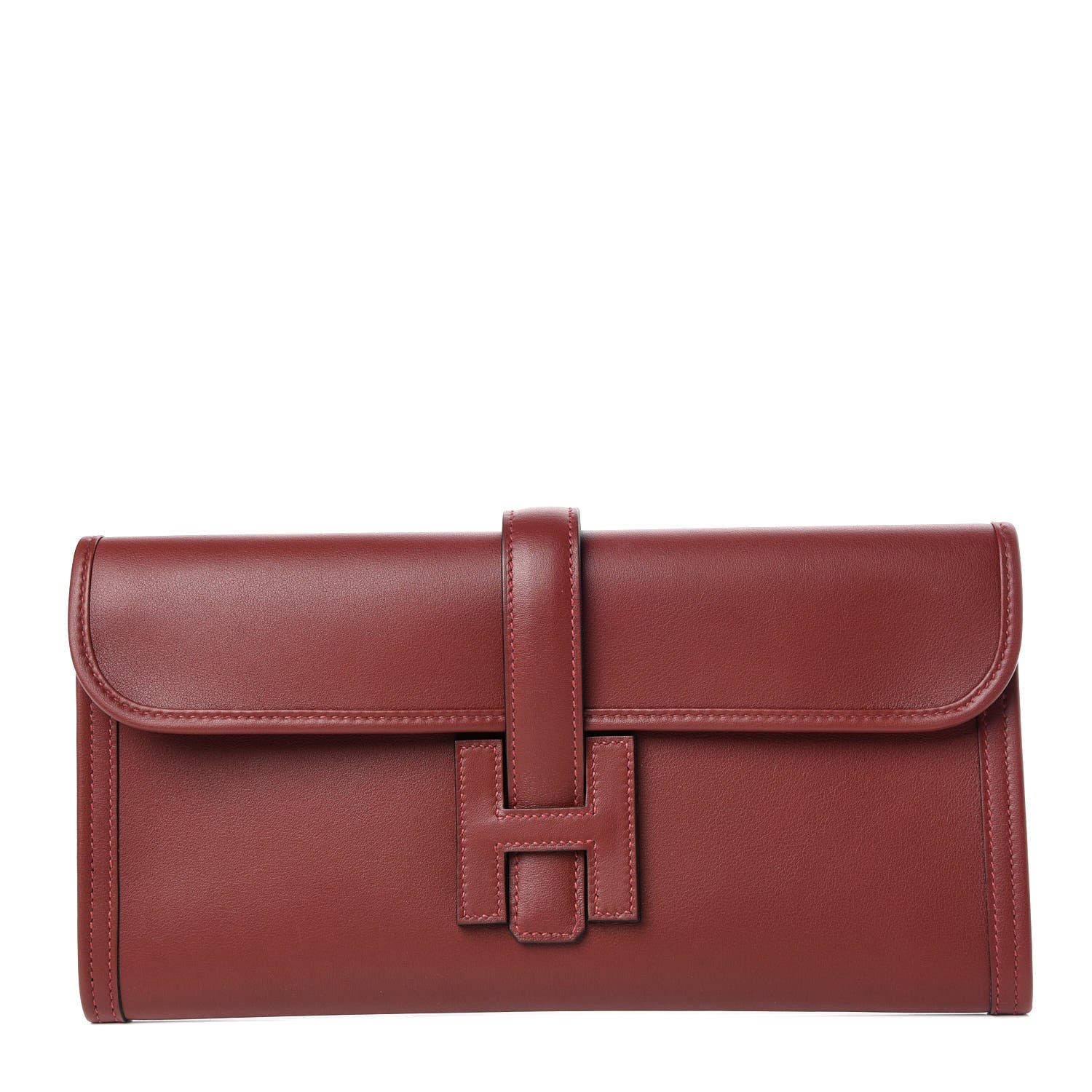 Hermes Swift Jige Elan 29 Clutch Rouge H 1 of 10