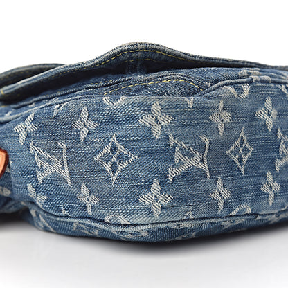 Louis Vuitton Denim Camera Bag Blue 10 of 11