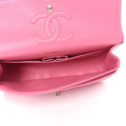 Chanel Caviar Quilted Medium Double Flap Pink 5 of 10