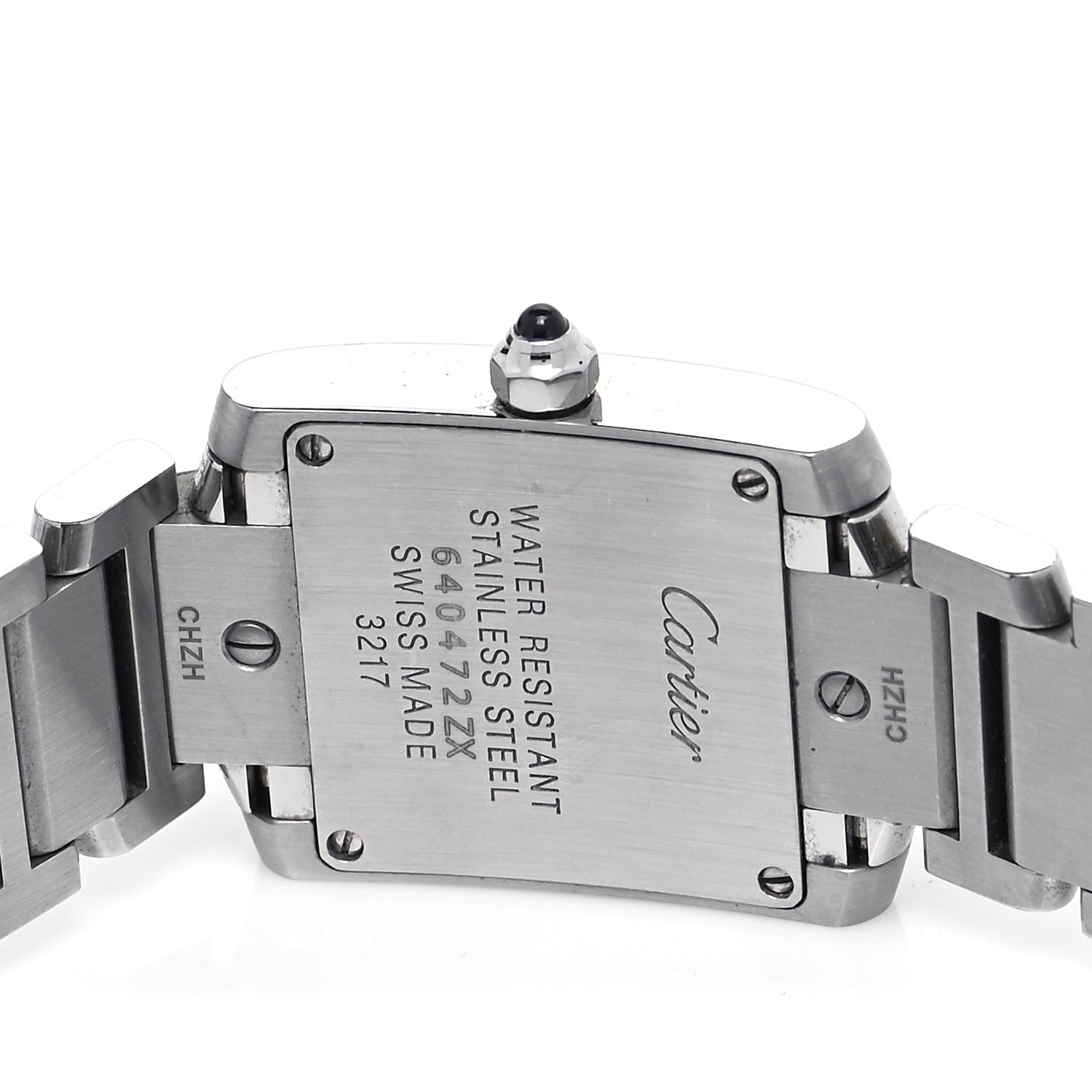 Cartier Stainless Steel 20mm Tank Francaise Quartz Watch 4 of 5