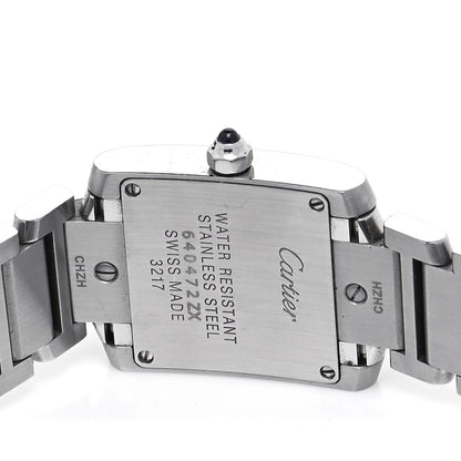 Cartier Stainless Steel 20mm Tank Francaise Quartz Watch 4 of 5