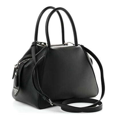 Prada Softy Calfskin Small Supernova Handbag Black 3 of 10