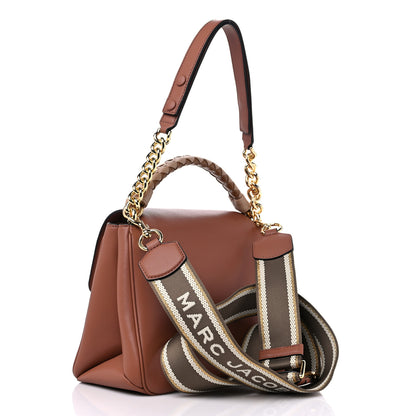 Marc Jacobs Calfskin J Marc Chain Mini Satchel Argan Oil 3 of 9