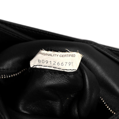 Bottega Veneta Lambskin Maxi Intrecciato Cassette Messenger Black 6 of 15