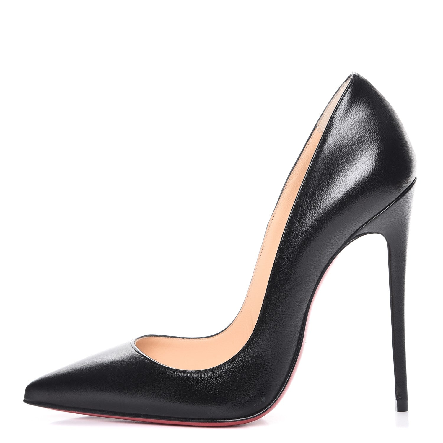 Christian Louboutin Kid Pigalle Follies 120 Pumps 36 Black 1 of 7