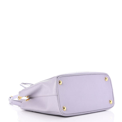 Prada Saffiano Small Galleria Double Zip Tote Glicine 5 of 10