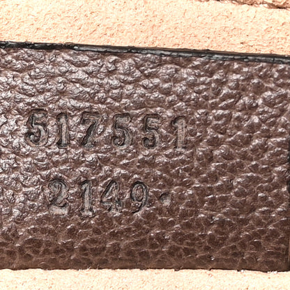 Gucci GG Supreme Monogram Large Ophidia Pouch Clutch Brown 8 of 9