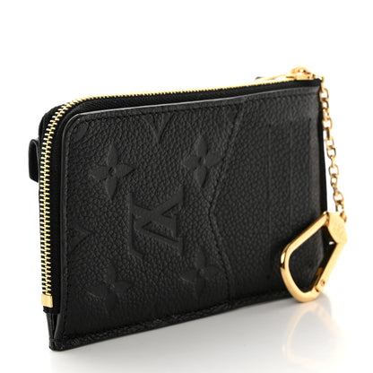 Louis Vuitton Empreinte Recto Verso Card Holder Black 3 of 9