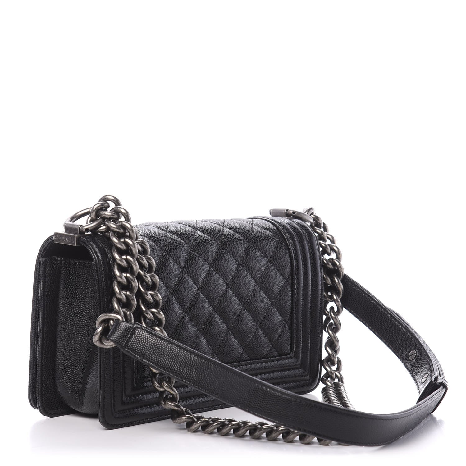 Chanel Caviar Quilted Small Boy Flap Black 5 of 21