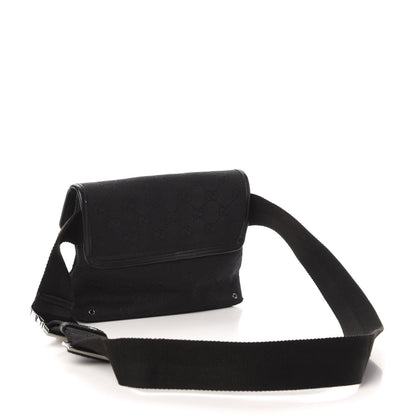 Gucci GG Monogram Web Flight Belt Bag Black 3 of 10