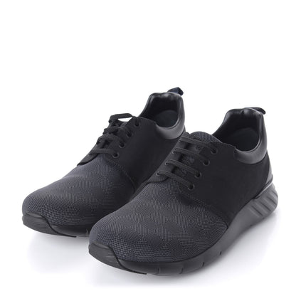 Louis Vuitton Calfskin Damier Fastlane Low Sneakers 10 Black 3 of 8