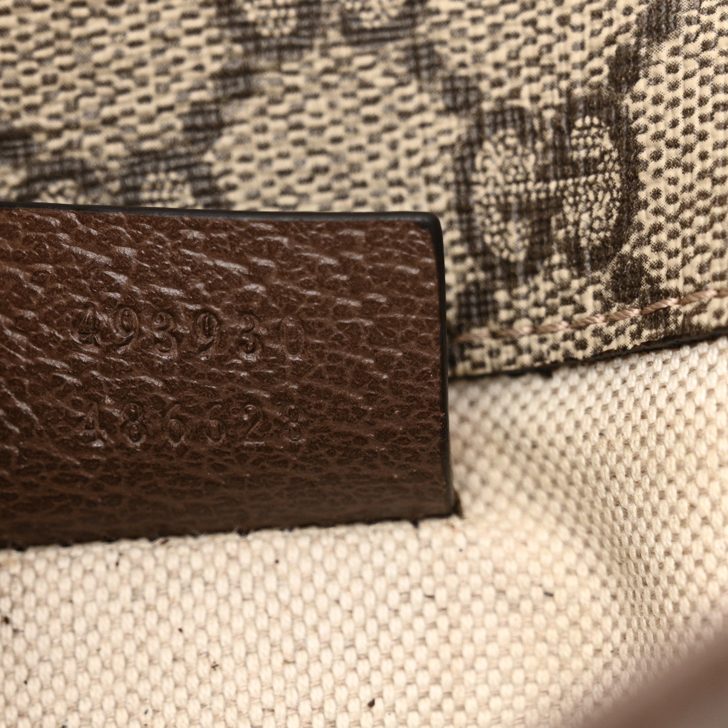 Gucci GG Supreme Monogram Neo Vintage Web Belt Bag Brown 7 of 14