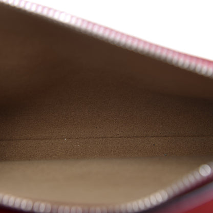 MCM Grained Calfskin Milla Double Crossbody Bag Ruby Red 9 of 11