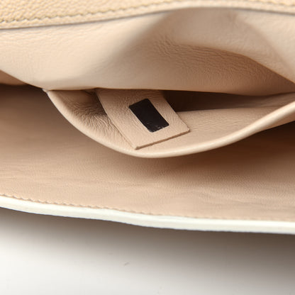 Chloe Goatskin Medium Elsie Shoulder Bag Biscotti Beige 9 of 14