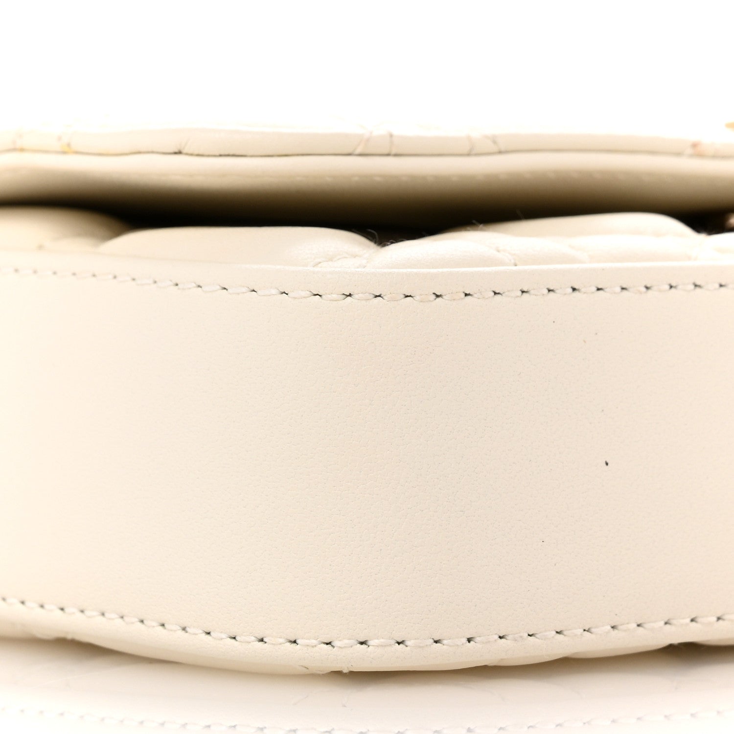 Christian Dior Lambskin Cannage Dior Talk Phone Pouch Latte 10 of 12