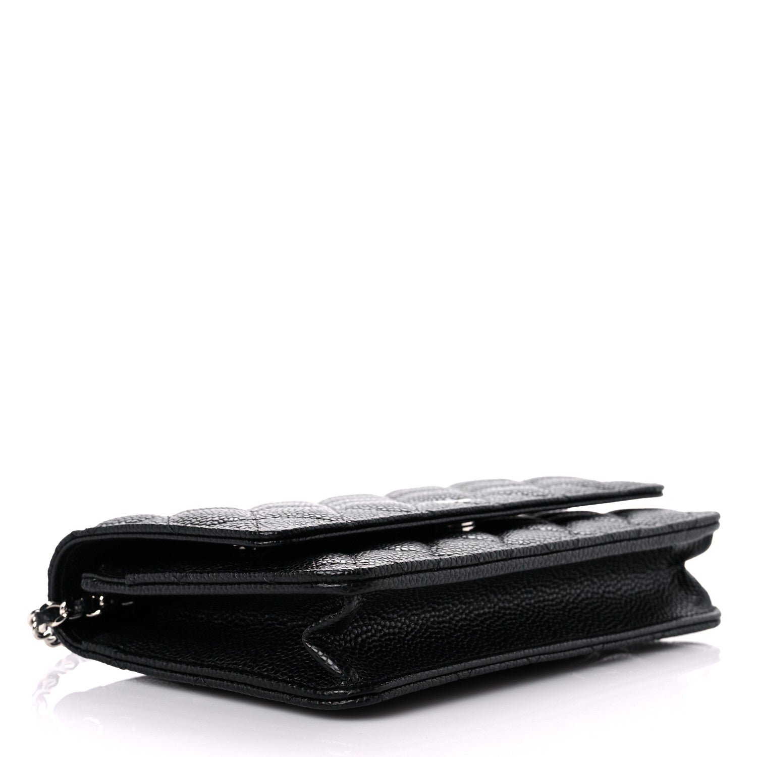 Chanel Caviar Quilted Wallet On Chain WOC Black 4 of 11