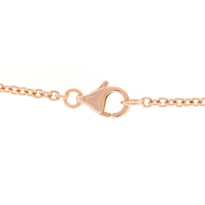 Cartier 18K Pink Gold Interlocking LOVE Necklace 4 of 5
