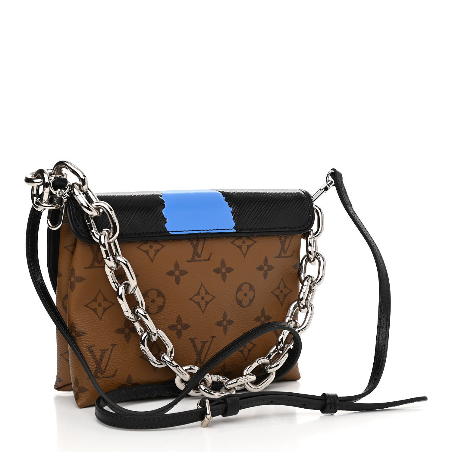 Louis Vuitton Reverse Monogram Kabuki Pochette Black 3 of 10