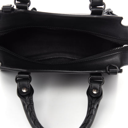 Balenciaga Smooth Calfskin Neo Classic Black Hardware Mini City Black 5 of 11