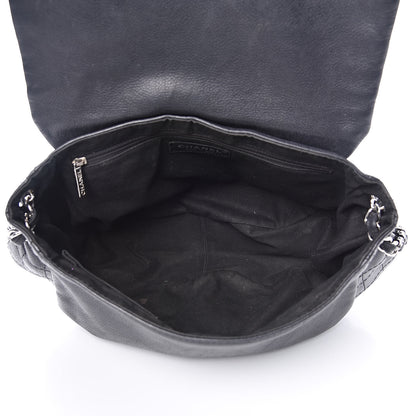 Chanel Caviar Half Moon Large Flap Black 5 of 15