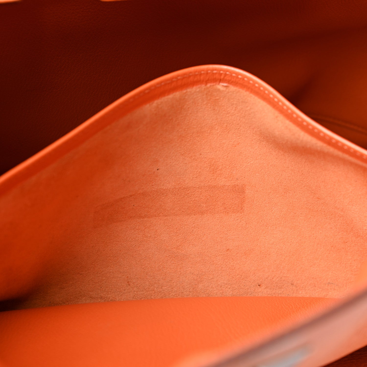 Hermes Taurillon Clemence Birkin 40 Orange 11 of 14