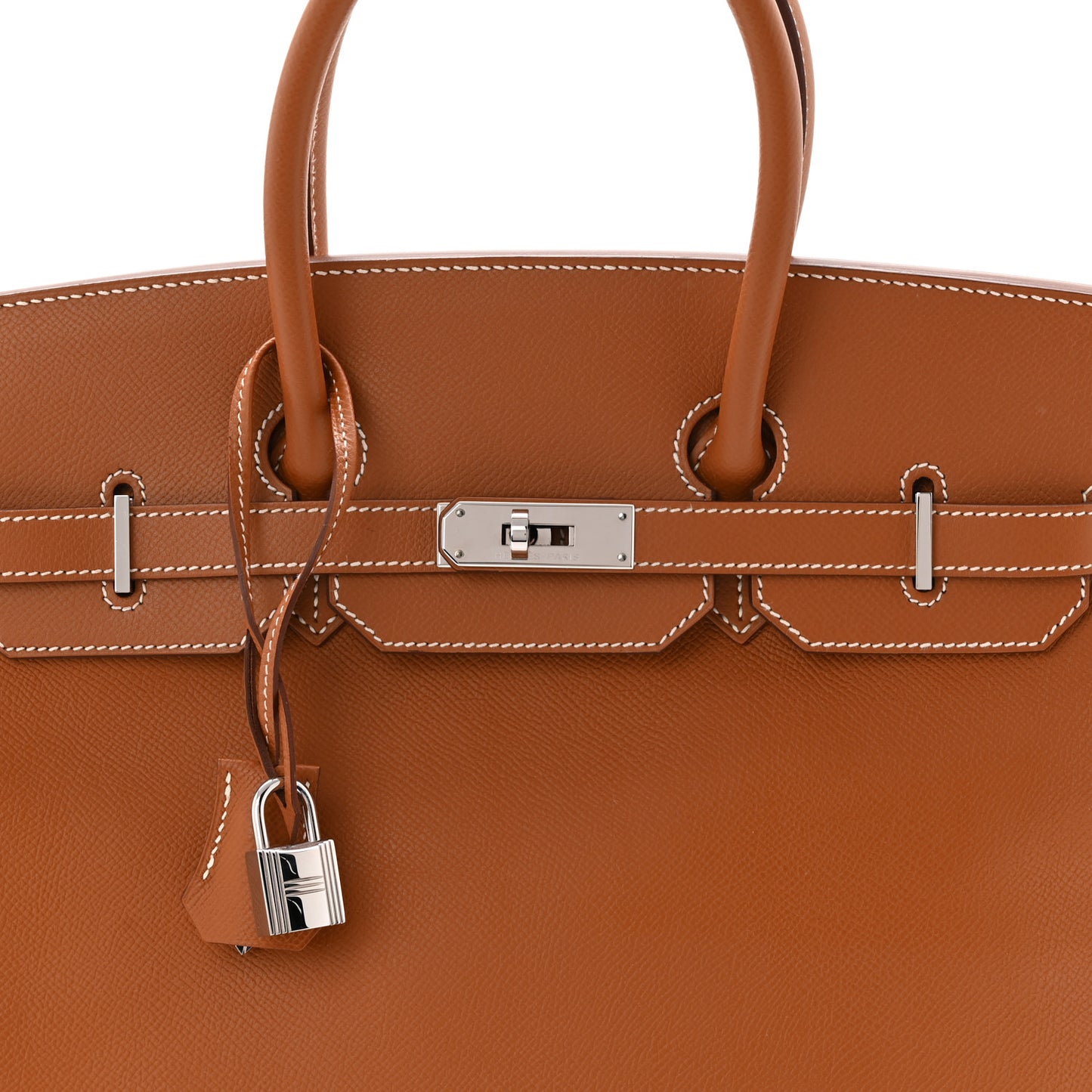 Epsom Birkin 35 Gold