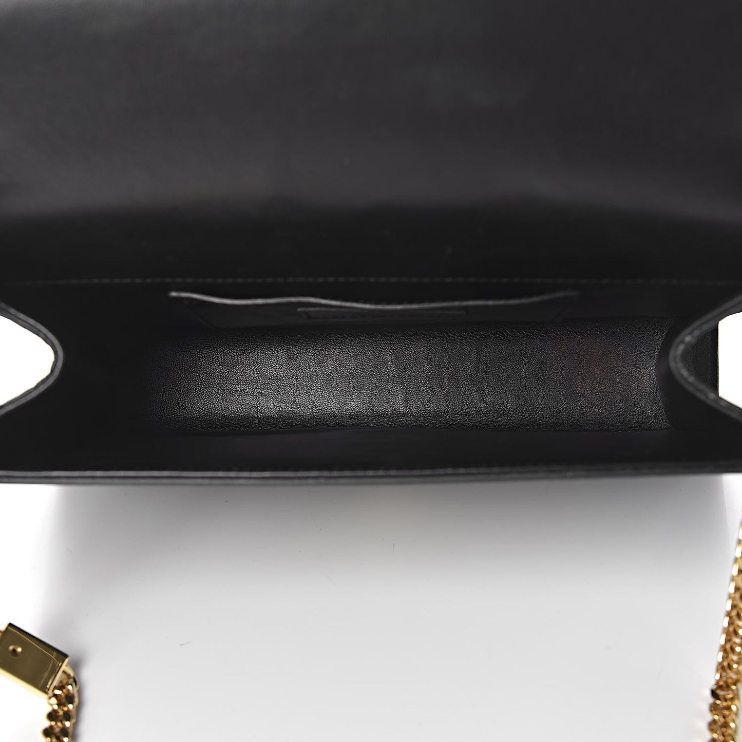 Suede Medium Monogram Kate Tassel Shoulder Bag Black