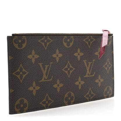 Louis Vuitton Monogram Felicie Chain Wallet Zippered Insert Fuchsia 3 of 6
