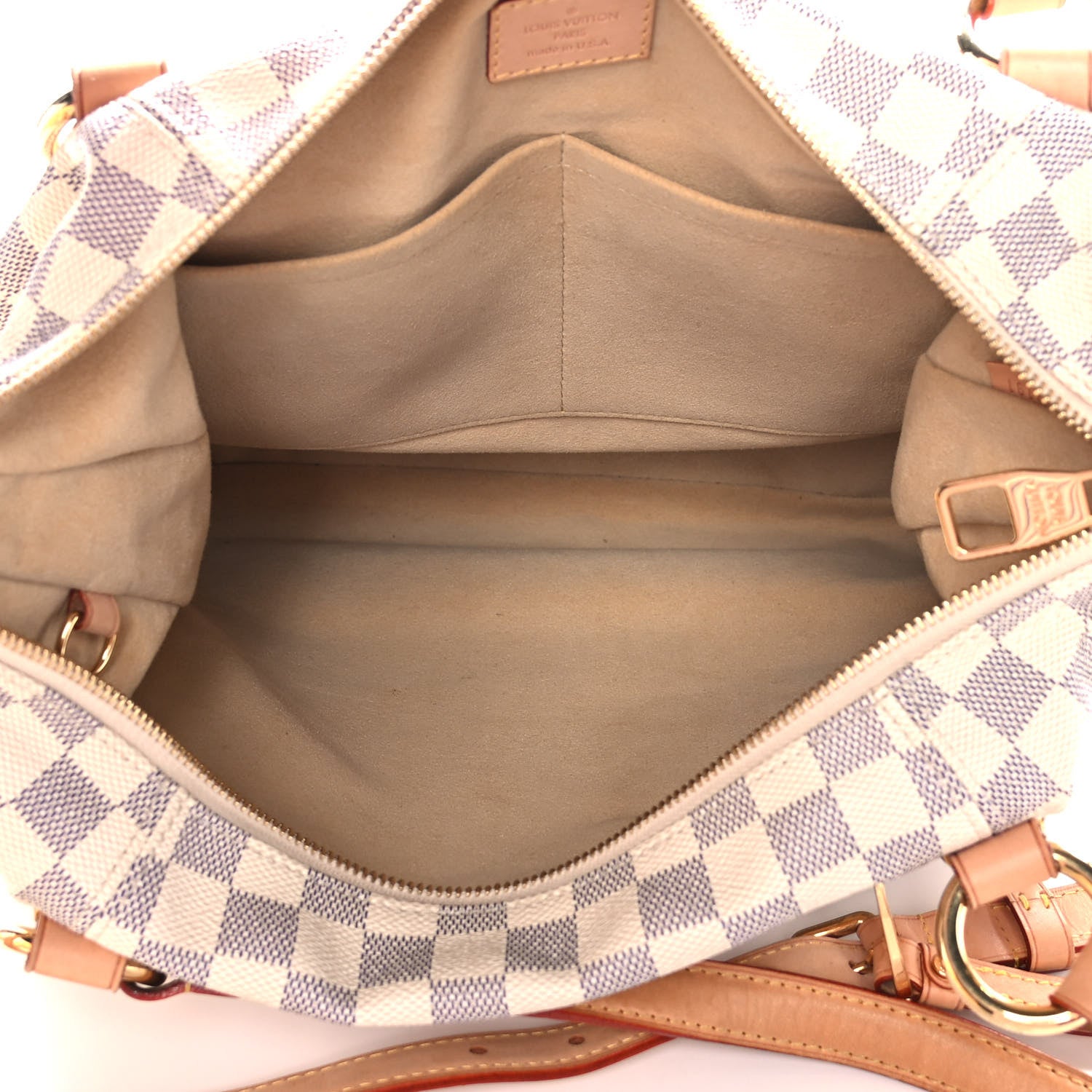 Louis Vuitton Damier Azur Evora MM 5 of 12