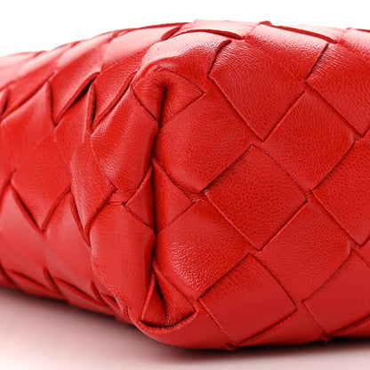 Bottega Veneta Nappa Intrecciato Crossbody Bright Red 9 of 10