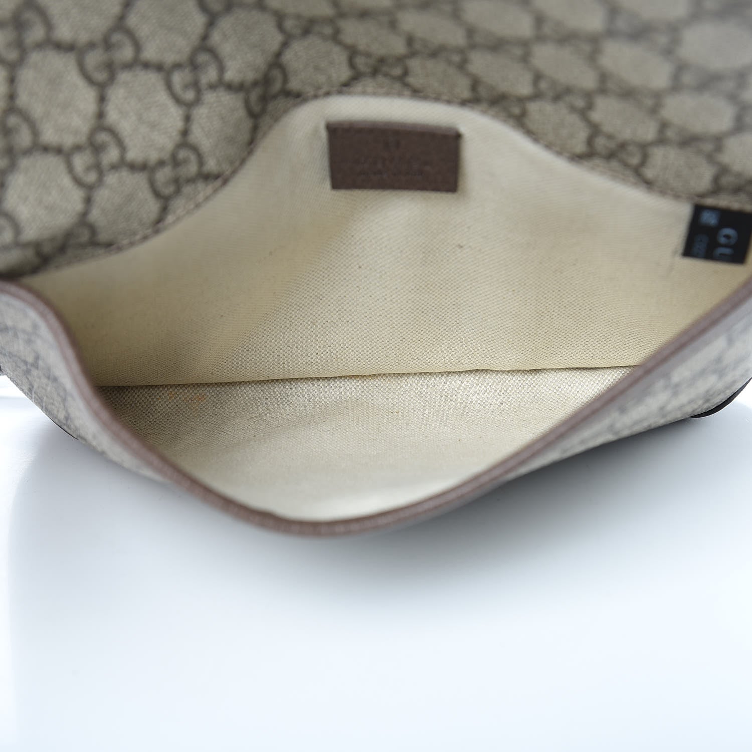 Gucci GG Supreme Monogram Neo Vintage Web Belt Bag Brown 5 of 10