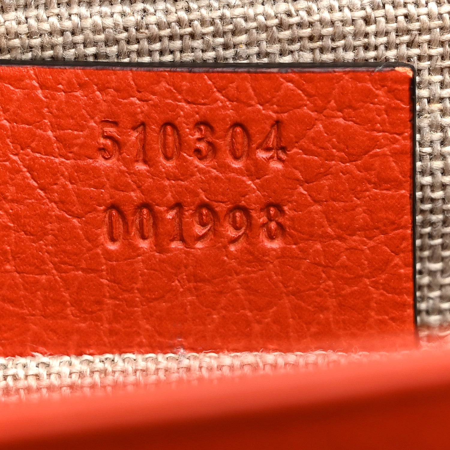Gucci Dollar Calfskin Small Interlocking G Shoulder Bag Sun Orange 7 of 11