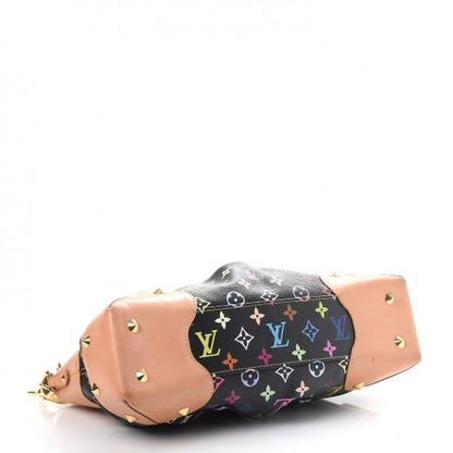 Louis Vuitton Monogram Multicolor Judy GM Black 4 of 18