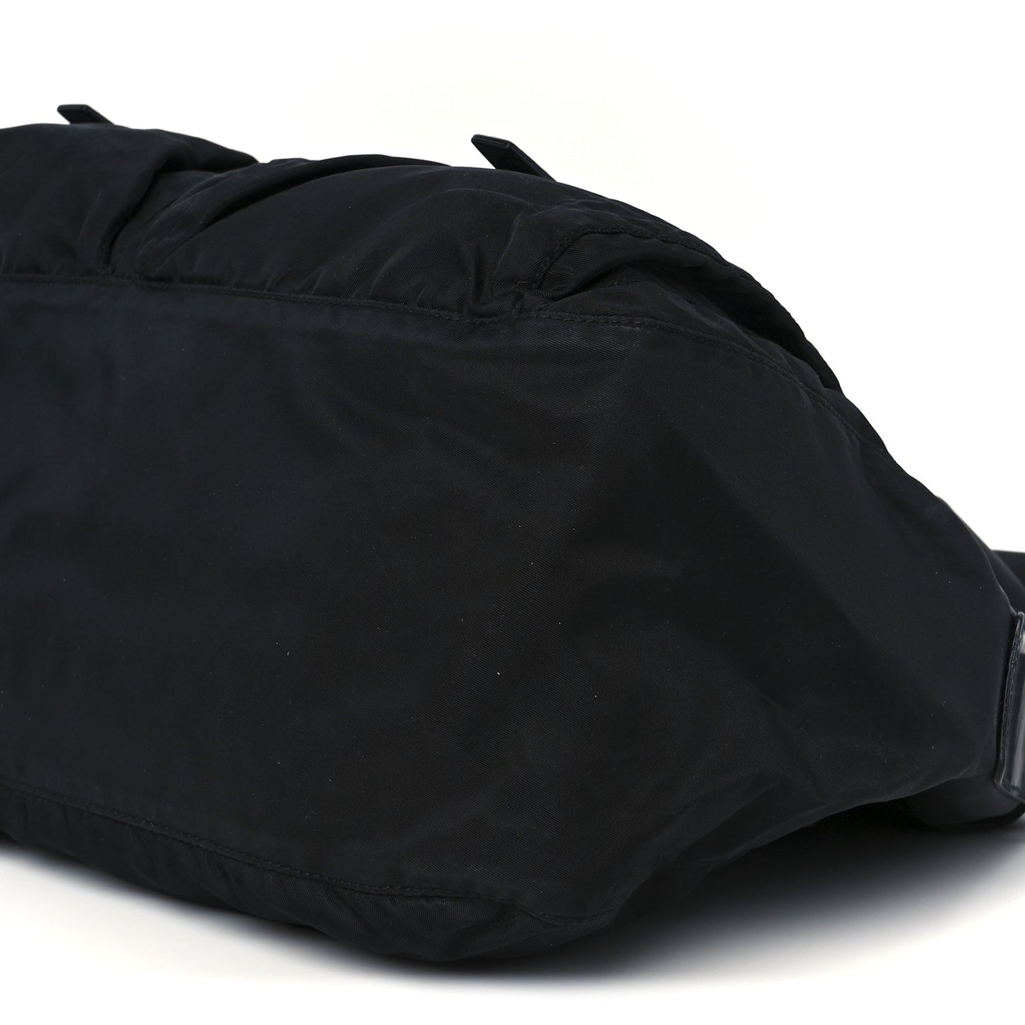 Nylon Vela Sport Messenger Bag Black