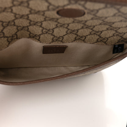 Gucci GG Supreme Monogram Neo Vintage Web Belt Bag Brown 5 of 12