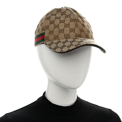 Gucci Monogram Web Baseball Hat S Beige Cocoa 2 of 9