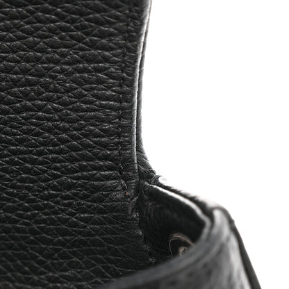 Chanel Calfskin Quilted Jungle Stroll Shoulder Bag Black 13 of 14