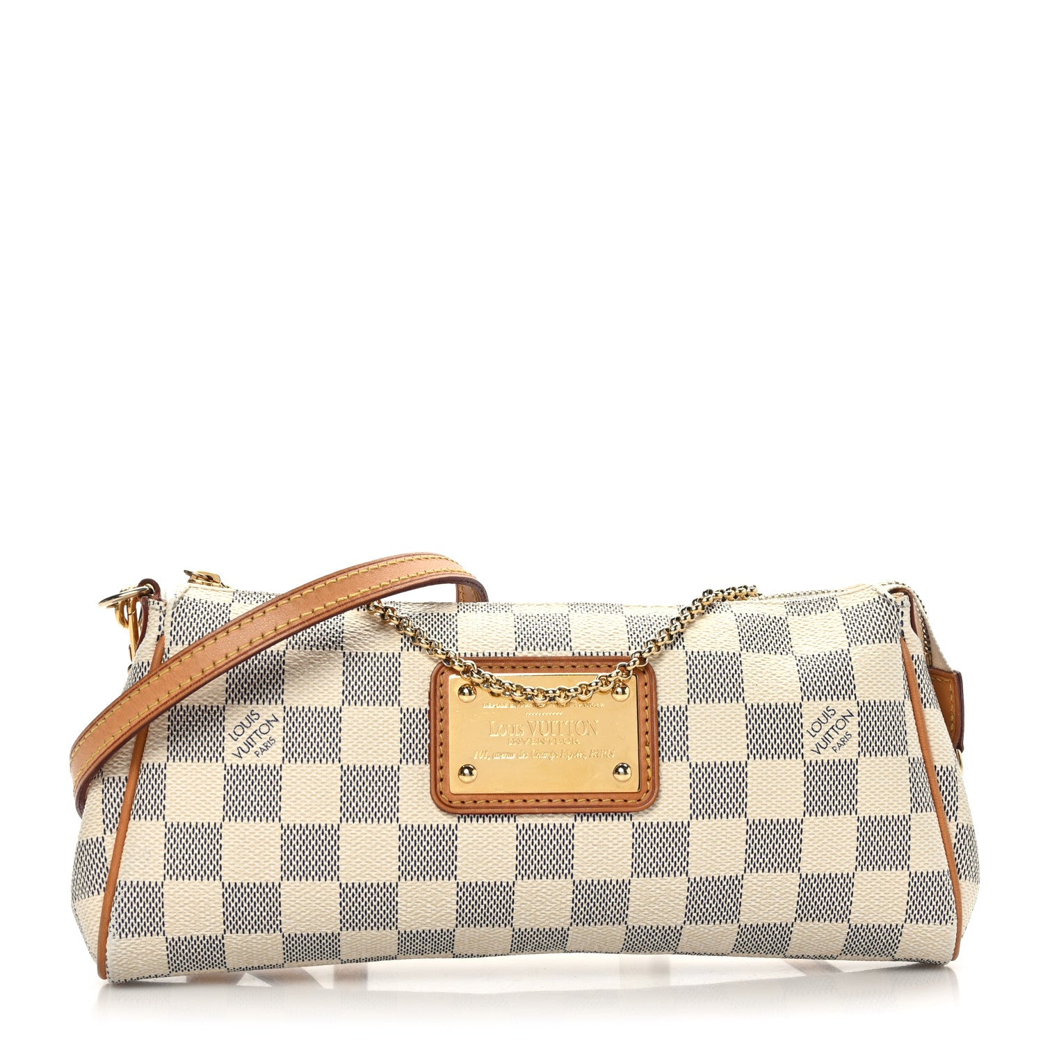 Louis Vuitton Damier Azur Eva Clutch 1 of 9