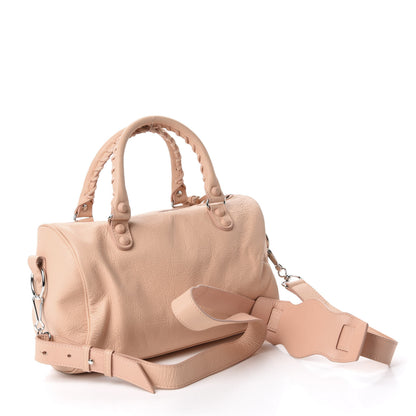 Balenciaga Matte Goatskin Rubber Covered Classic Hardware Mini Twiggy Rose Poudre 4 of 11