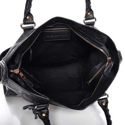 Balenciaga Agneau Giant 12 Rose Gold Hardware City Black 6 of 12
