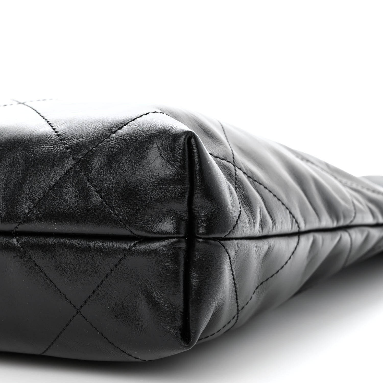 Chanel Shiny Calfskin Quilted Small Chanel 22 Black 12 of 12