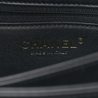 Chanel Lambskin Quilted Small Trendy CC Dual Handle Flap Bag Black 6 of 10
