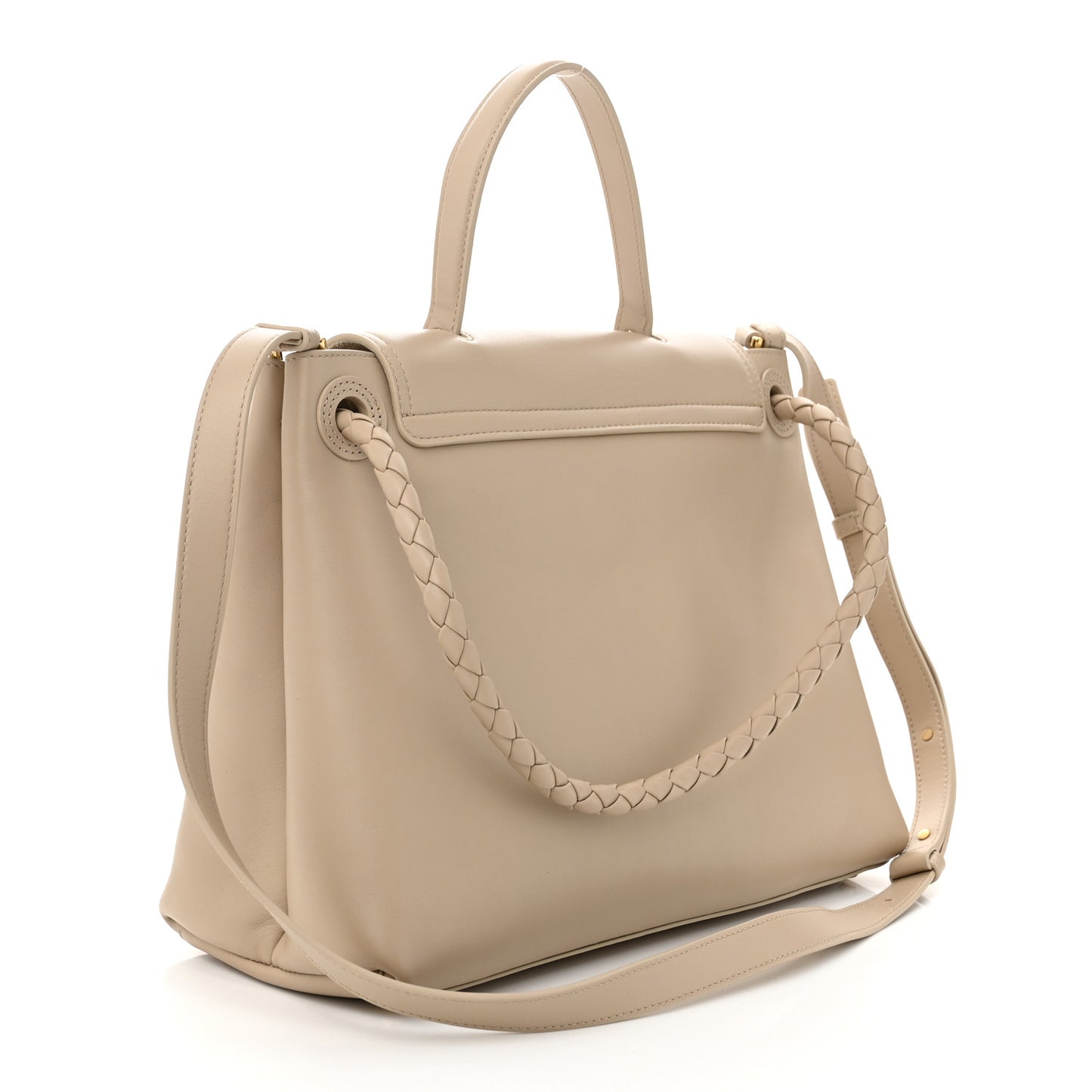 Silky Calfskin Medium Ciao Ciao Ecru