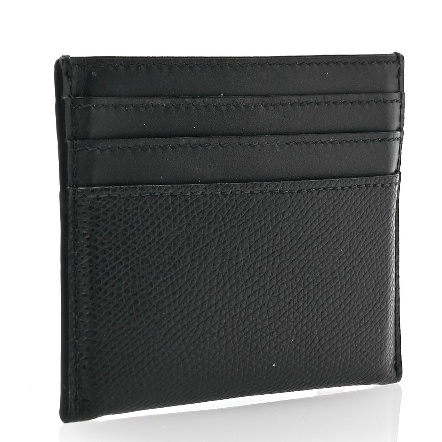 Vitello Cruise FF Diamonds Card Holder Black