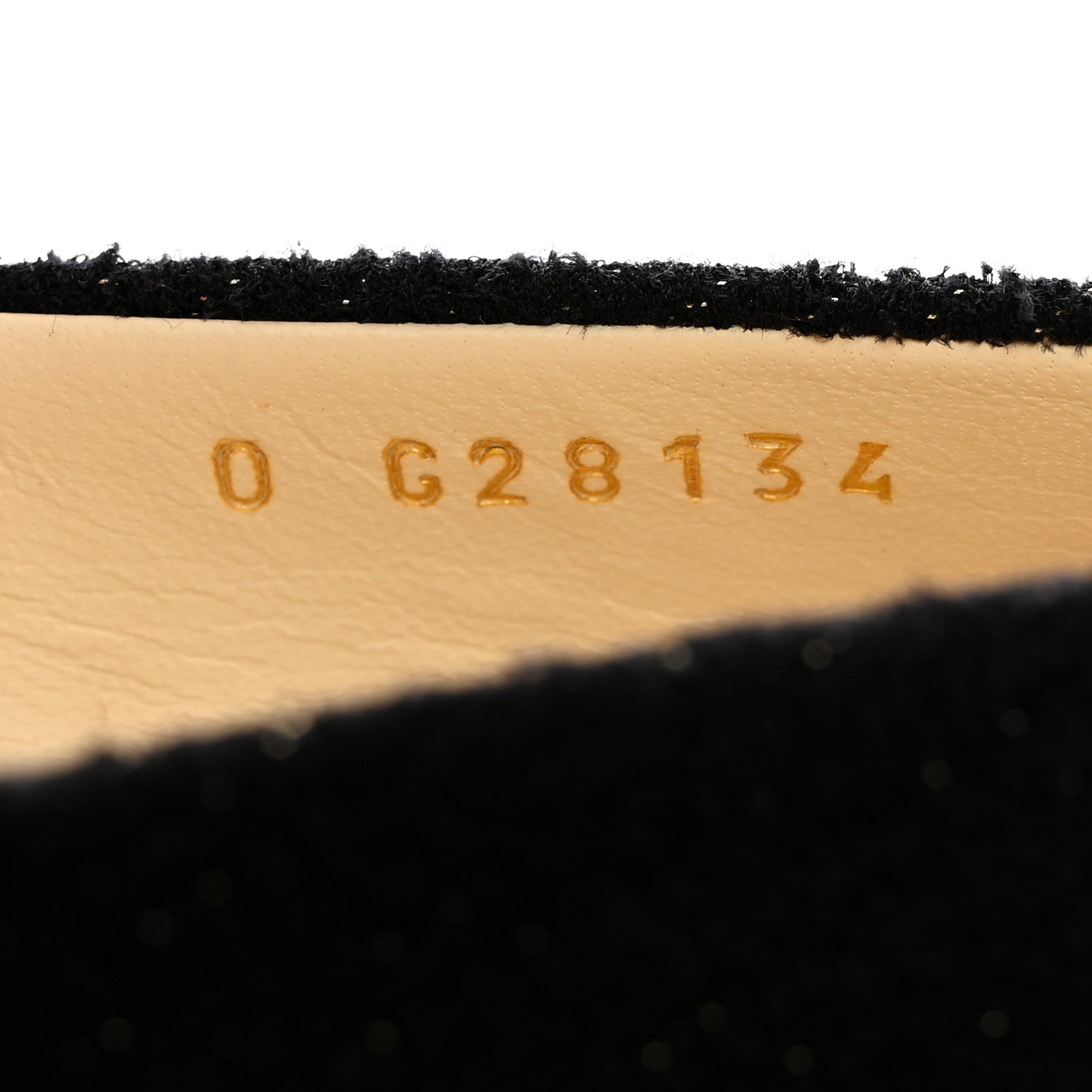 Chanel Tweed Crystal CC Ballerina Flats 39.5 Black 7 of 9
