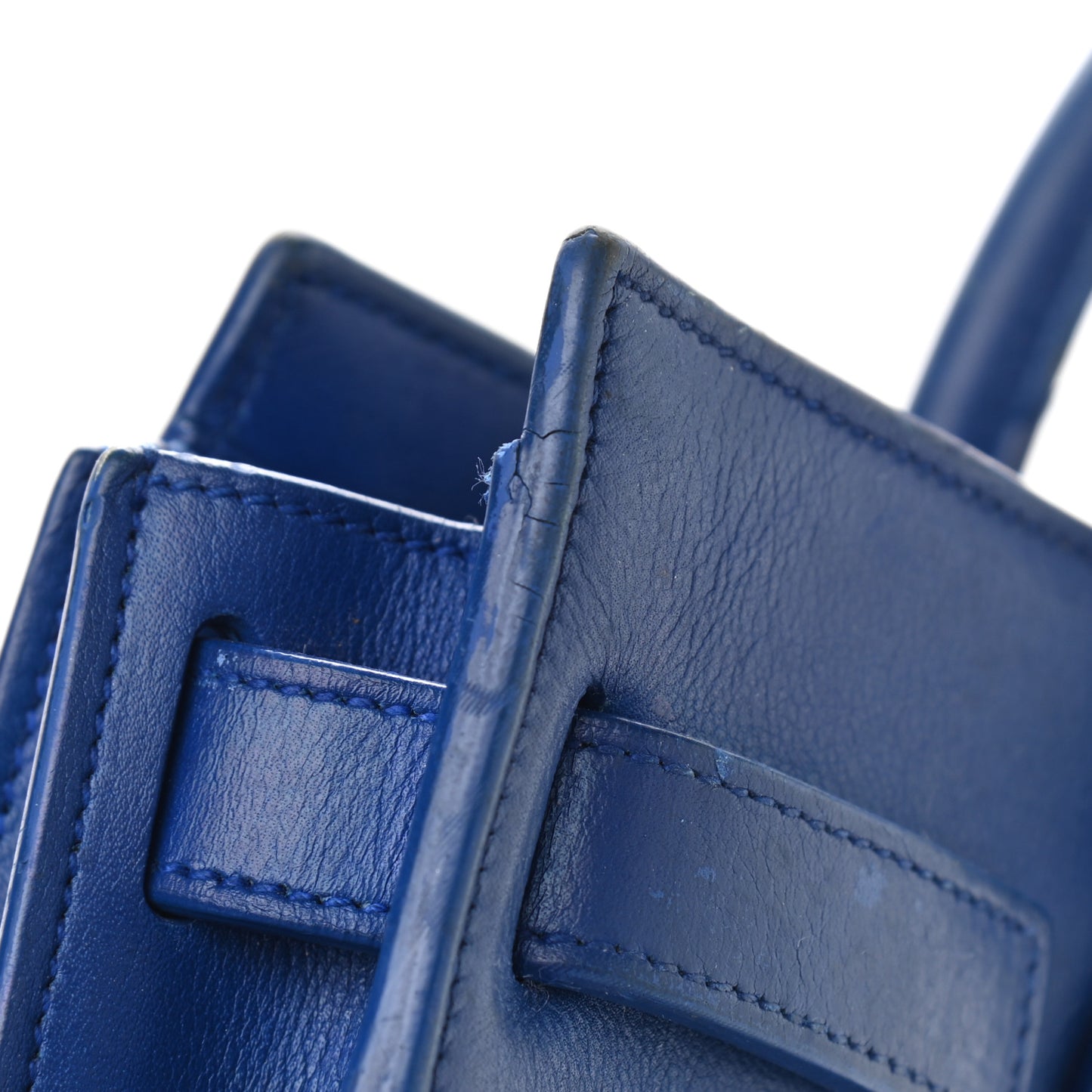 Calfskin Baby Sac De Jour Royal Blue