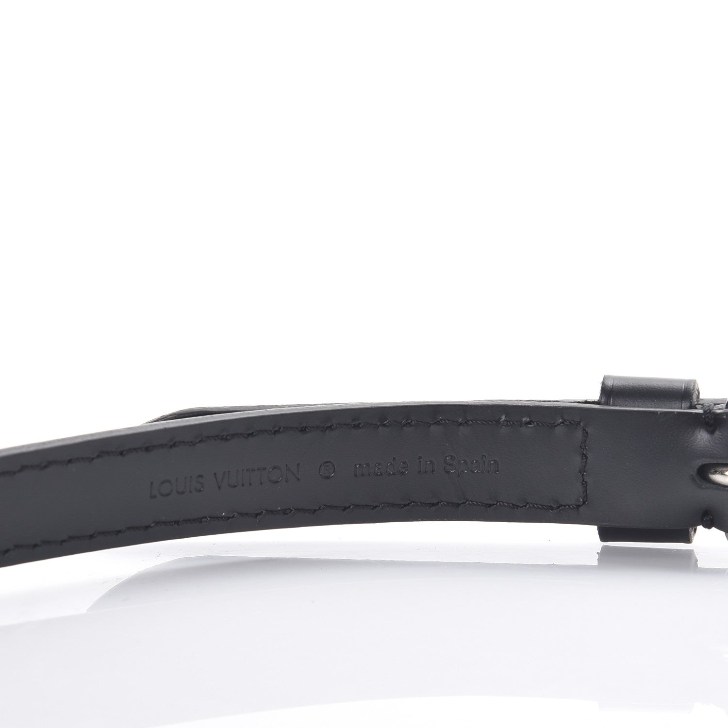 Louis Vuitton Epi Adjustable Shoulder Strap 16MM Black 5 of 5