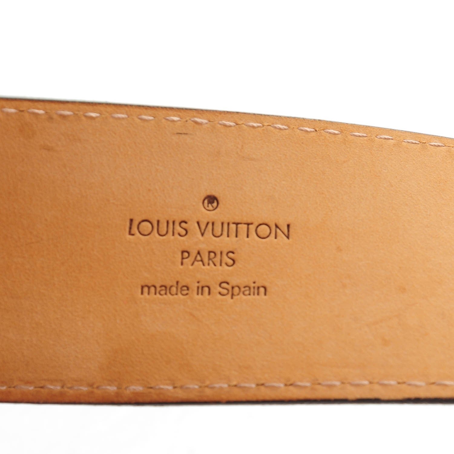 Louis Vuitton Monogram 40mm LV Initiales Belt 80 32 6 of 8