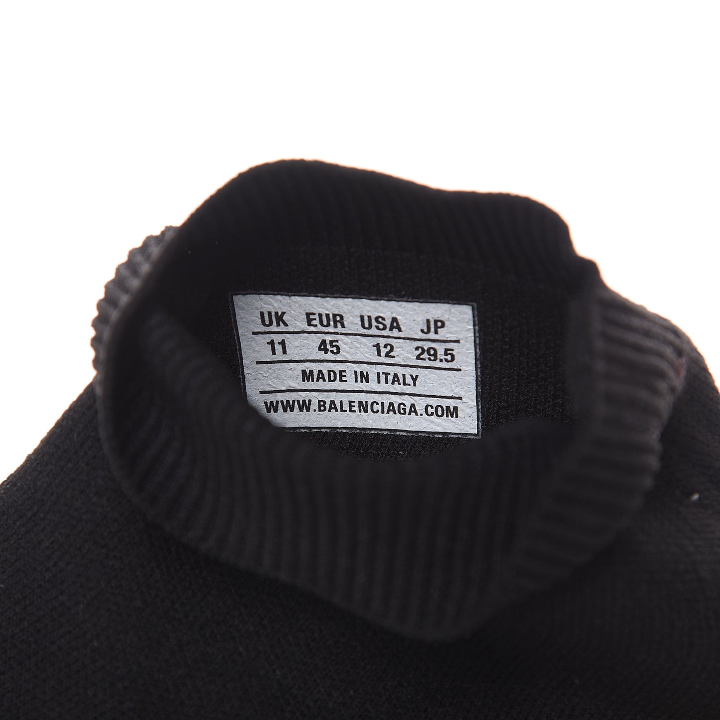 Neoprene Knit BB Mens Speed Sneakers 45 Black Grey Yellow